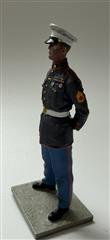 W. Britain 13054 U.S. Marine in Dress Blues Post WWII Soldier Figure w/Box
